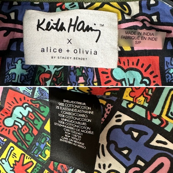 RARE Keith Haring x Alice + Olivia
Limited Edition Russo Parka Size Small - Picture 8 of 16